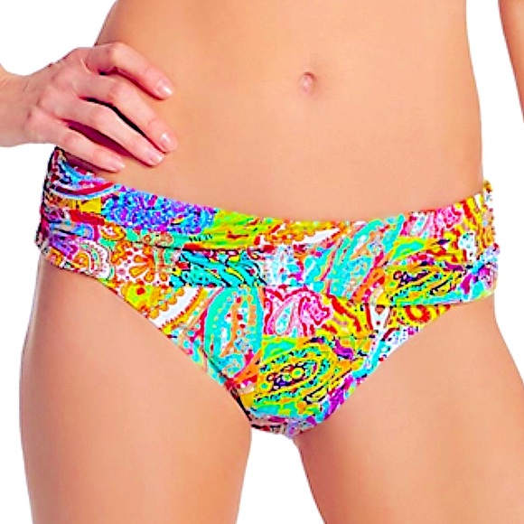 Bleu Rod Beattie Bohemian Paradise Sarong Hipster Bottom - Picture 1 of 14